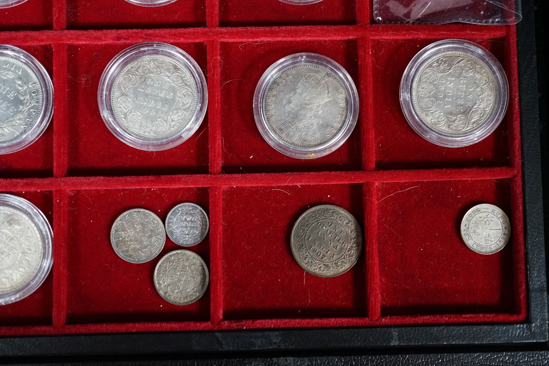 British India silver coinage, William IV to Edward VII